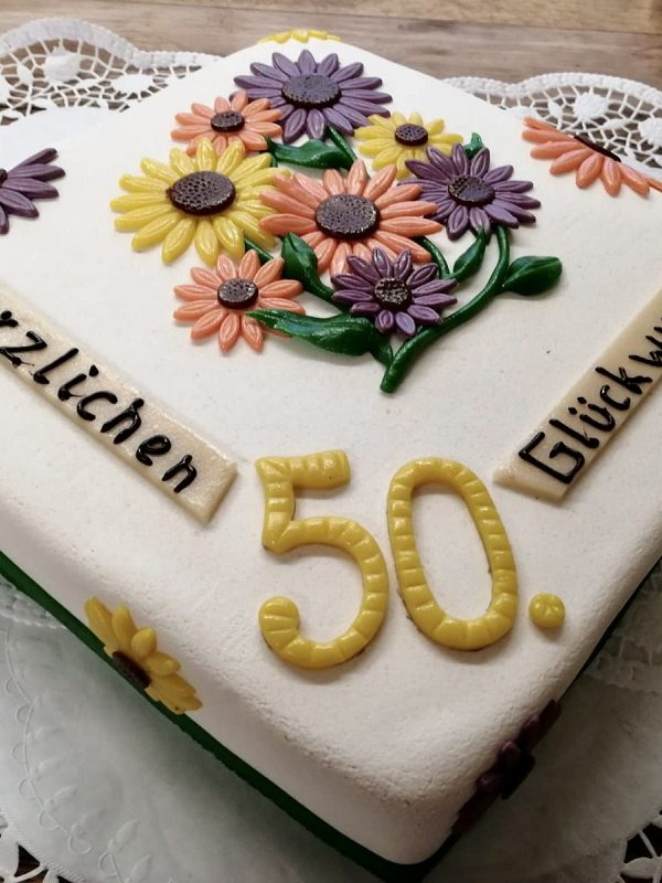 Geburtstagstorte Blumen