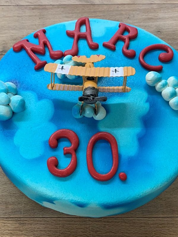 Geburtstagstorte Flieger