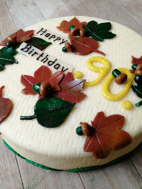 Geburtstagstorte Herbst