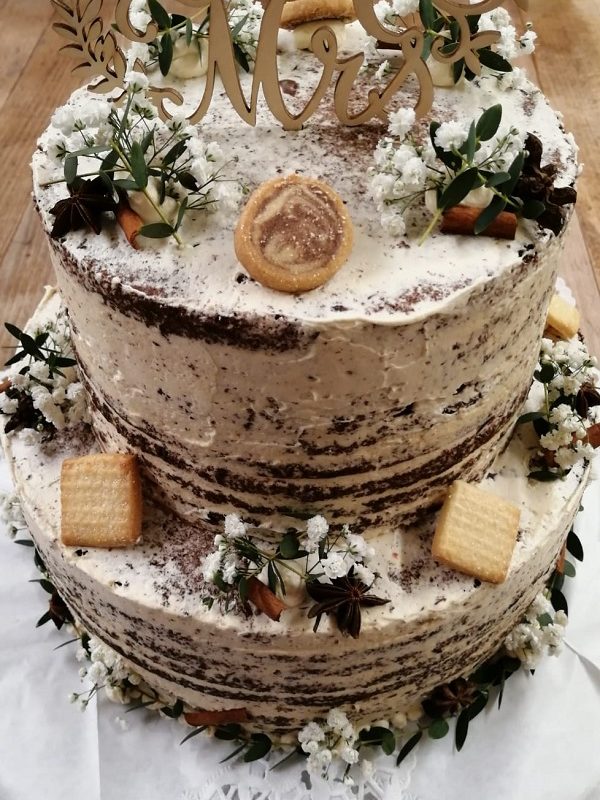 Hochzeitstorte Winter